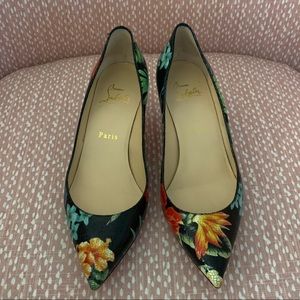 Christian Louboutin SS16 Hawaiian Print Heel